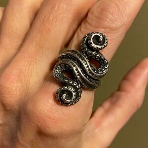 Octopus Tentacle Ring